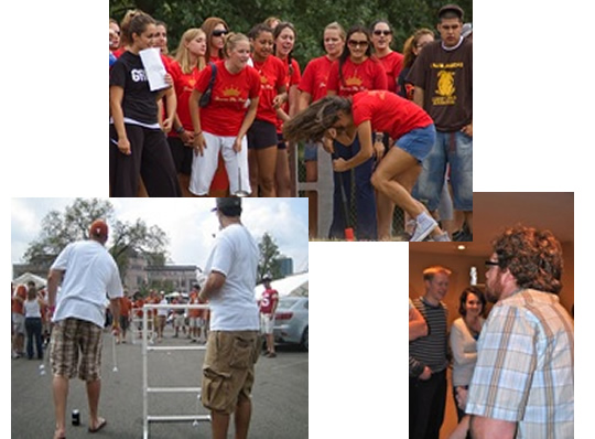 fun and games on campus